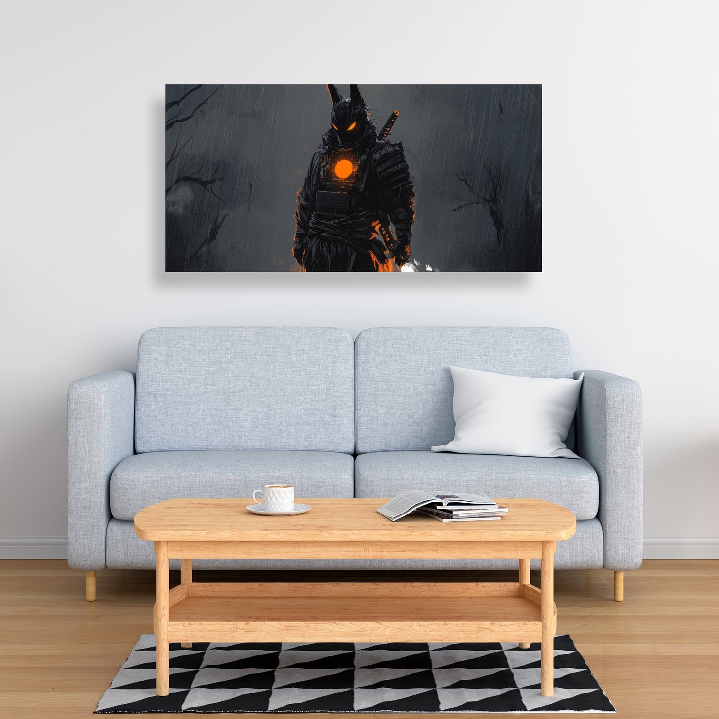 Blazing - 32"x32" Canvas