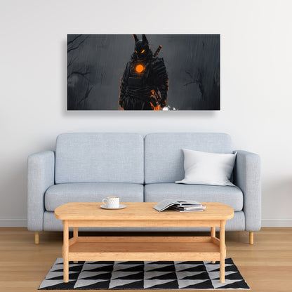 Blazing - 32"x32" Canvas
