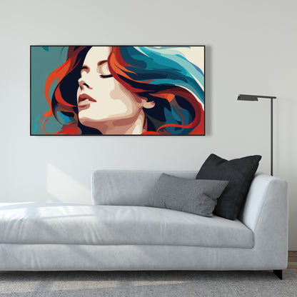 Zen - 36"x36" Framed canvas