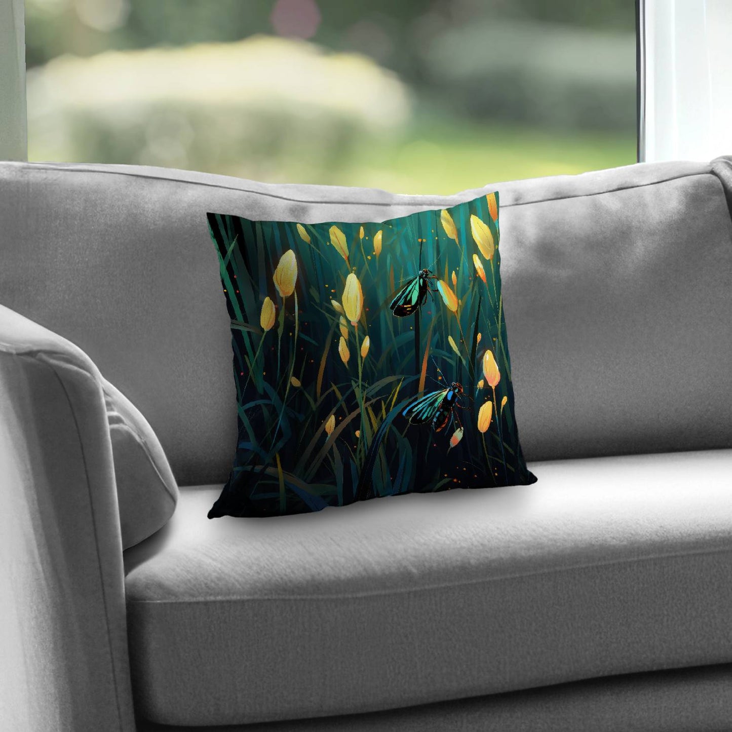 Appealing - Throw pillow - Print on demand