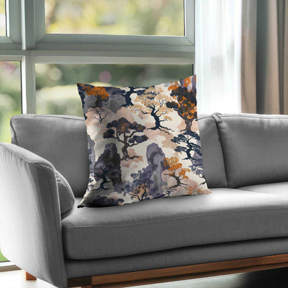 Voidless Poly Twill Throw Pillow - Stylish Home Decor Accent