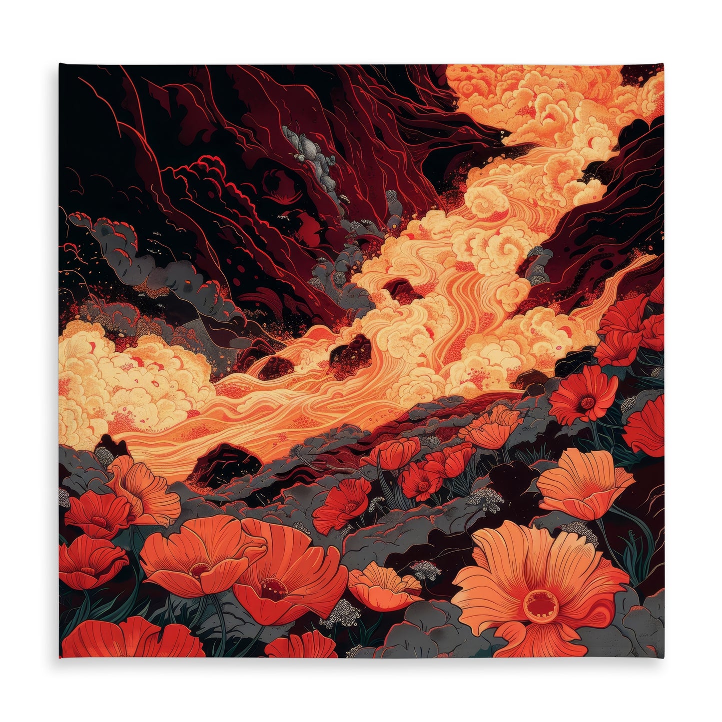 The Big Burn Tablecloth | Stylish Indoor Outdoor Decor
