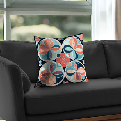 Pastel mandala - Throw Pillow