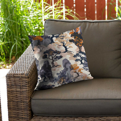 Voidless Poly Twill Throw Pillow - Stylish Home Decor Accent