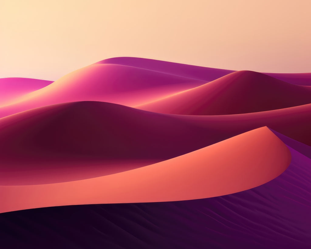 Deep Dunes Pink Polyester Placemat for Home Decor | Stylish Set