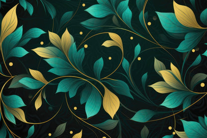 Twirling Twigs Gold Outdoor Area Rug | Stylish Home Decor