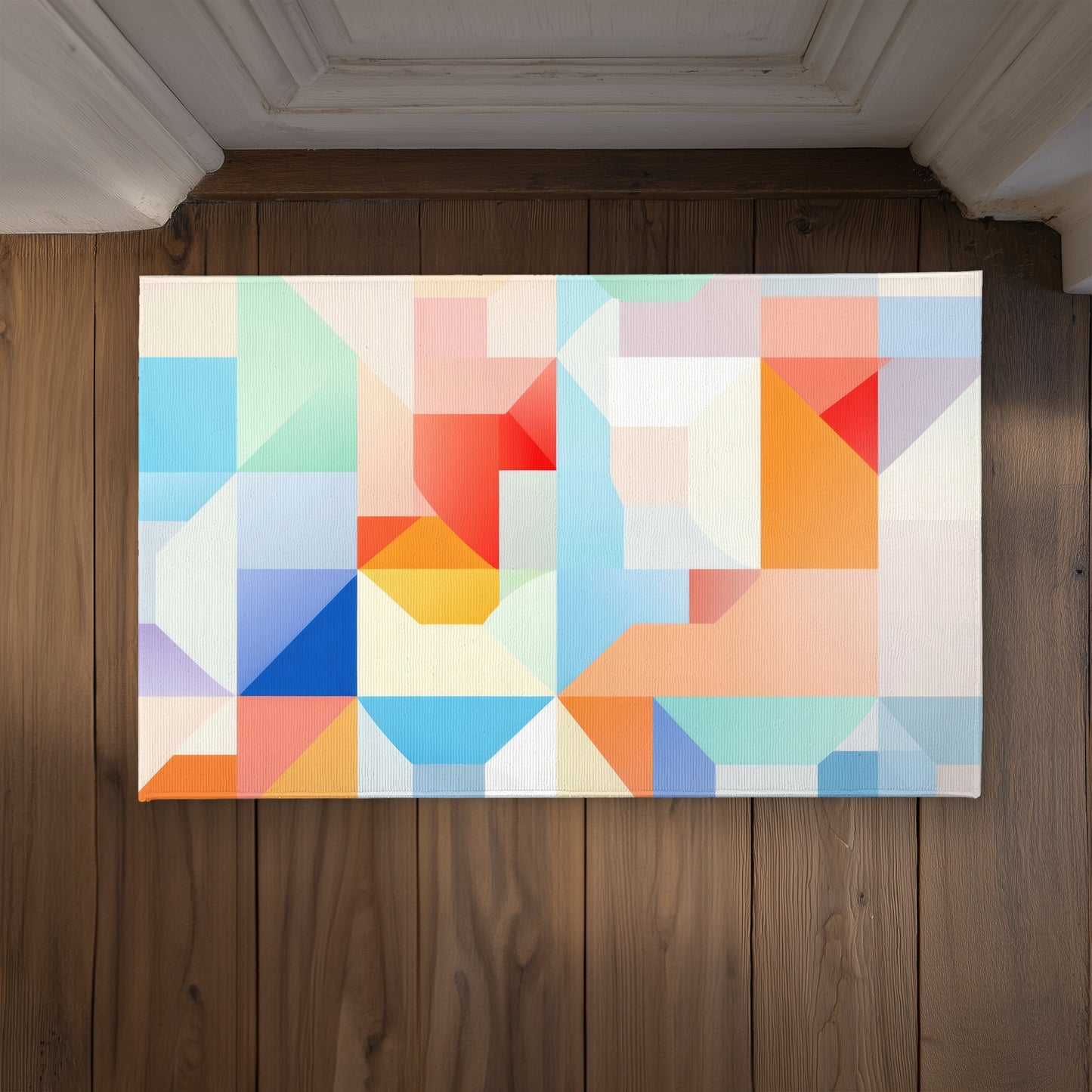 Paillasson d'intérieur/extérieur Cadence Géométrique | Décoration intérieure