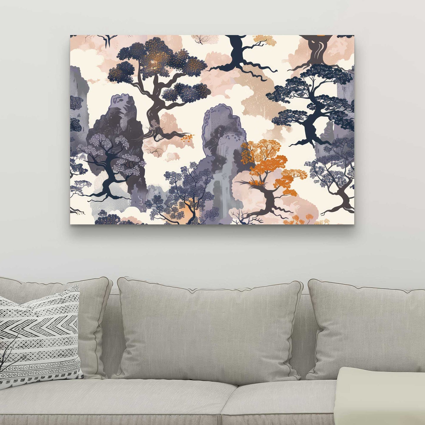Voidless Beige Canvas for Home Decor - Stylish Wall Art