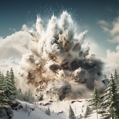 Ruined Excursion - Gray Canvas Art for Home Decor