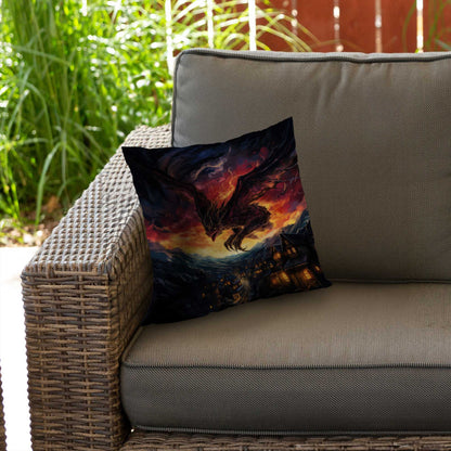 Back for Revenge Black Poly Twill Throw Pillow | Home Decor