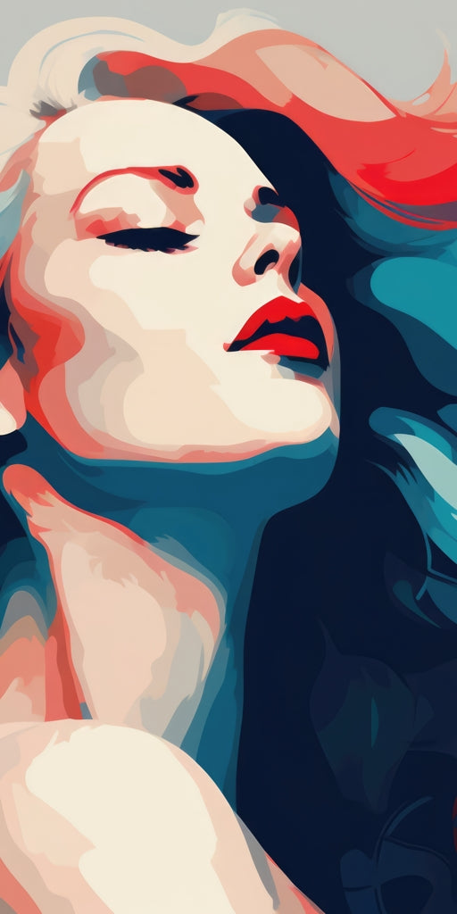 Beauty at its purest - Framed Canvas - Print on demand