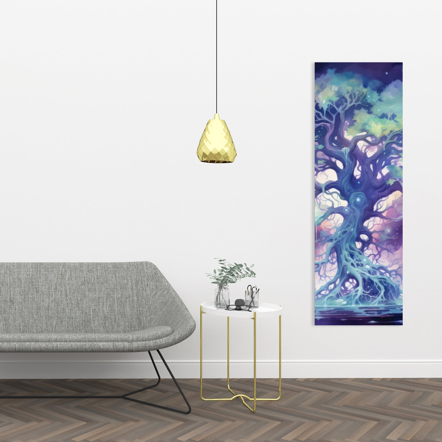 Surreal sap - White canvas for elegant home decor accents
