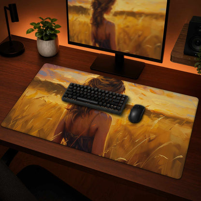 Warm Field Gaming Mat | Stylish Home Decor for Gamers