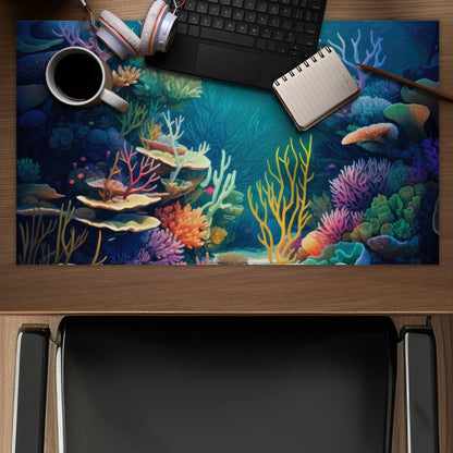 Filled with life - Desk Mat