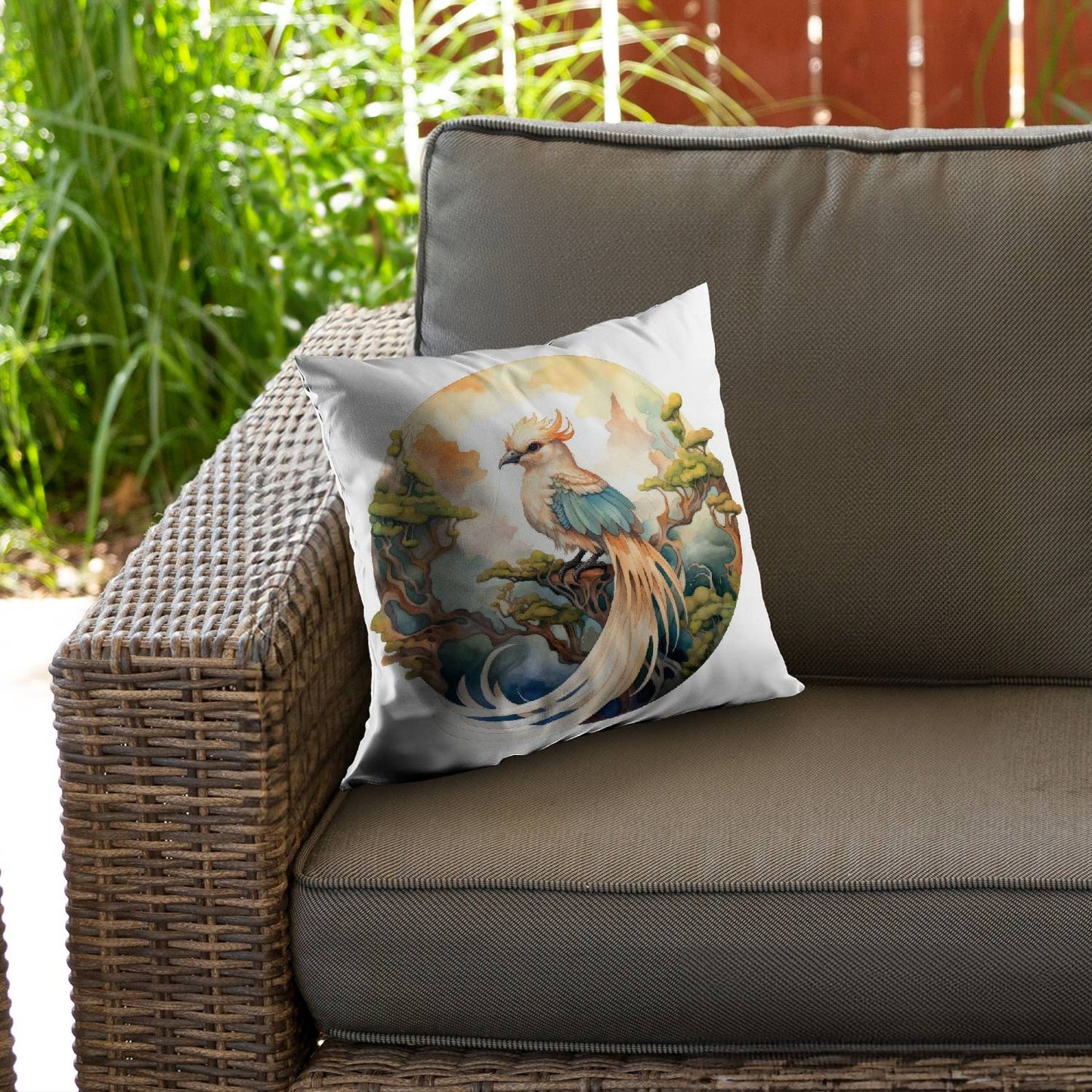 New species - Throw pillow - Print on demand