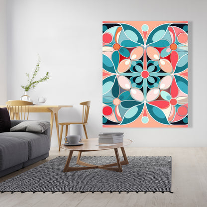 Sweet curves - White Canvas for Elegant Home Decor