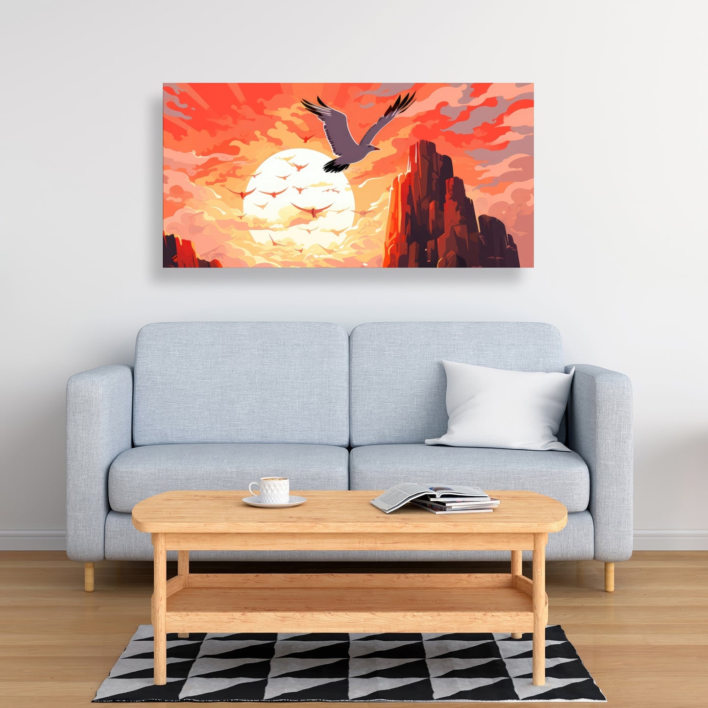 Isles of omen - 32"x32" Canvas