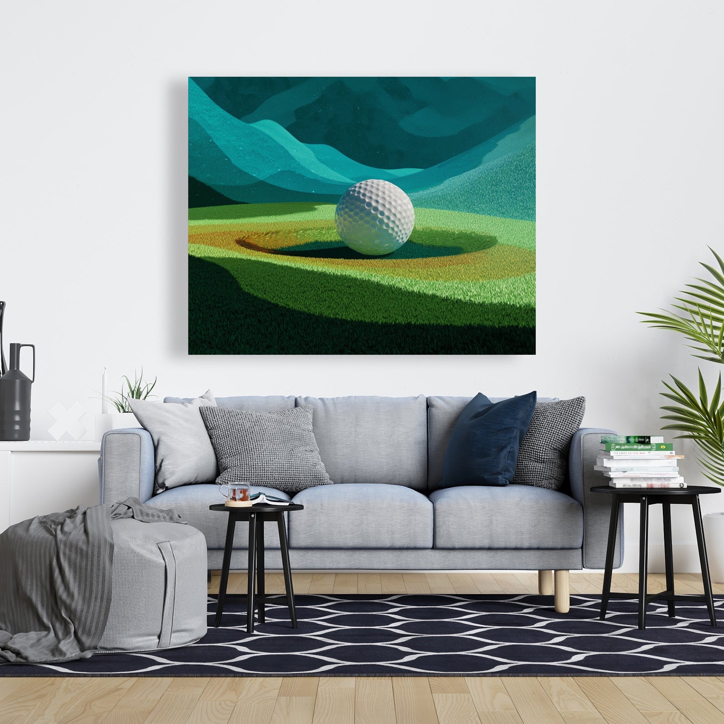 Landing - 32"x32" Canvas