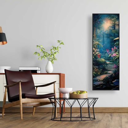 Against all odds - Pink Framed Canvas for Home Decor