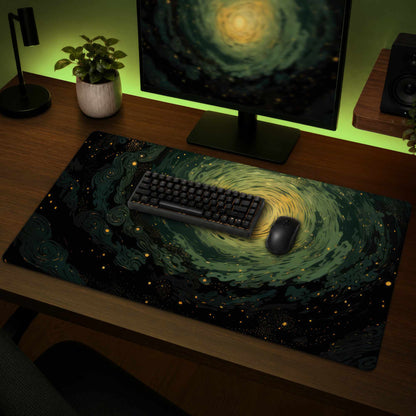 Tapis de jeu Gaz tourbillonnants | Surface de jeu unique pour la décoration intérieure