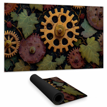 Nature punk Yellow Gaming Mat | Stylish Design