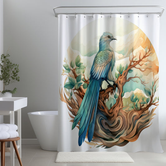 Perched - Shower Curtain