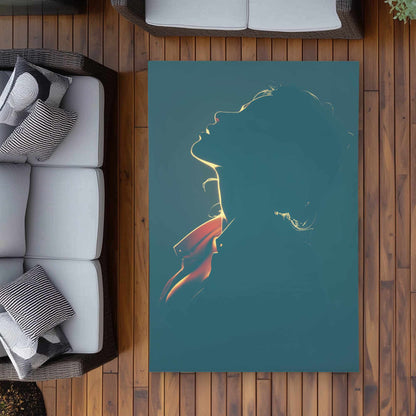 Tapis d'extérieur Silent Light Whisper | Décoration d'intérieur