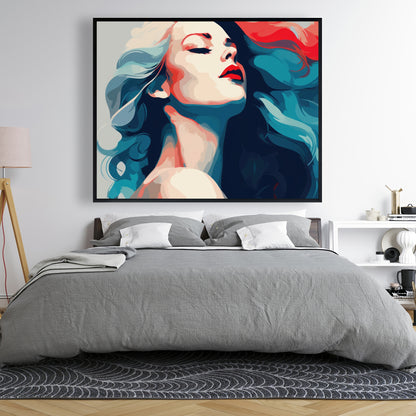 Beauty at its purest - 36"x36" Framed canvas