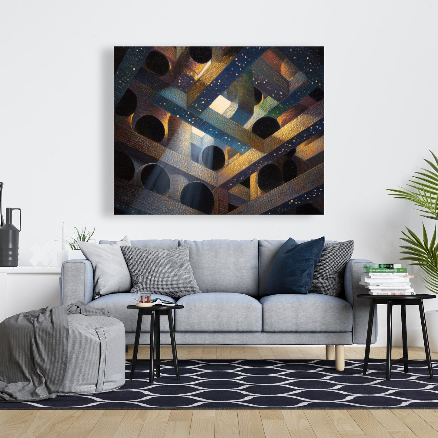 Pipe dream - 24"x24" Canvas