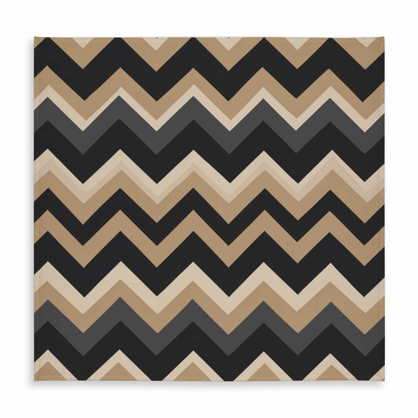 Earth Tone Waves Tablecloth | Indoor Outdoor Home Decor