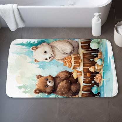 The dessert - 17"x24" Bath mat