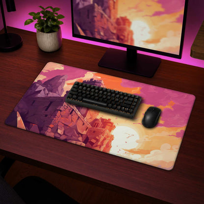 Le tapis de jeu Setting Rampart | Surface de jeu de décoration intérieure