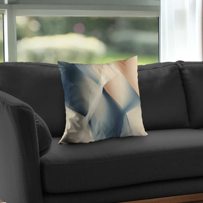 Coussin décoratif en sergé de polyester Heavenly Threads | Accessoire de décoration intérieure