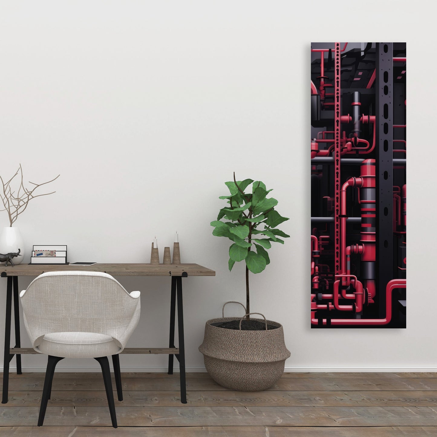 Machinery - 32"x32" Canvas