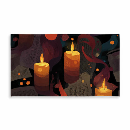Nappe Murmures de Flammes | Décoration intérieure et extérieure