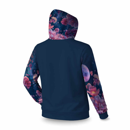 Sweat à capuche Pink Void Sleevie | Vêtements élégants