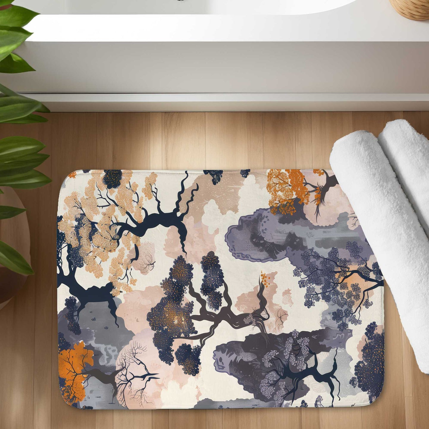 Voidless White Bath Mat | Stylish Home Decor Essential