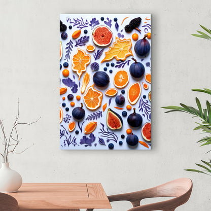 Fruity skins - 32"x32" Canvas