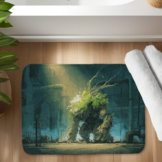 The Golem Green Bath Mat | Stylish Home Decor Essential