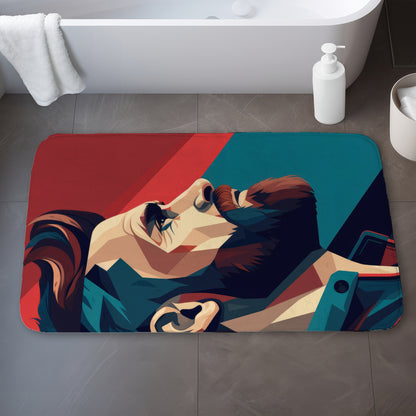 Courageous - 17"x24" Bath mat