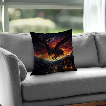 Back for Revenge Black Poly Twill Throw Pillow | Home Decor