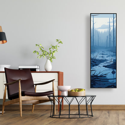 Dead lands - 36"x36" Framed canvas