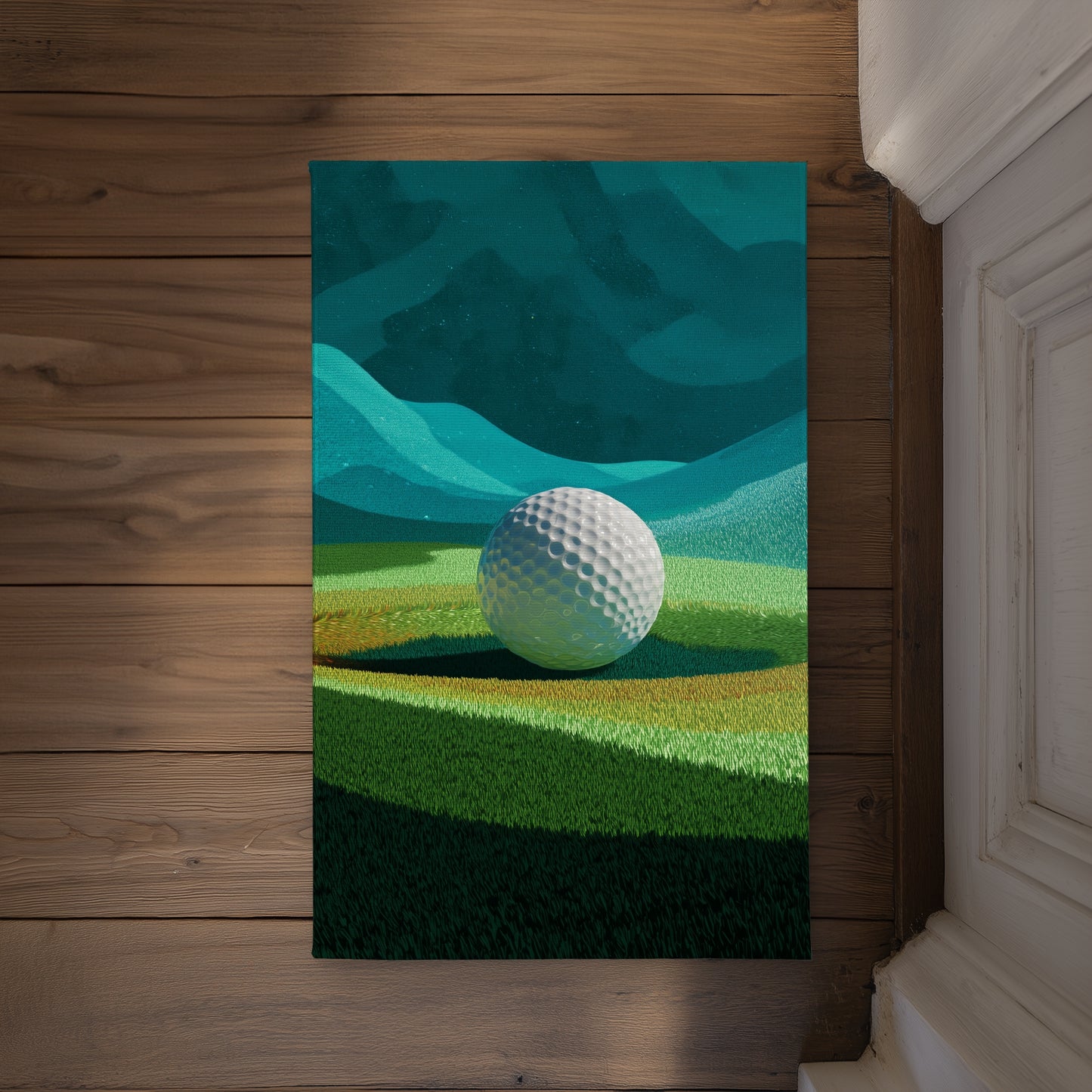 Landing Abstract Summer Indoor Outdoor Door Mat | Home Decor