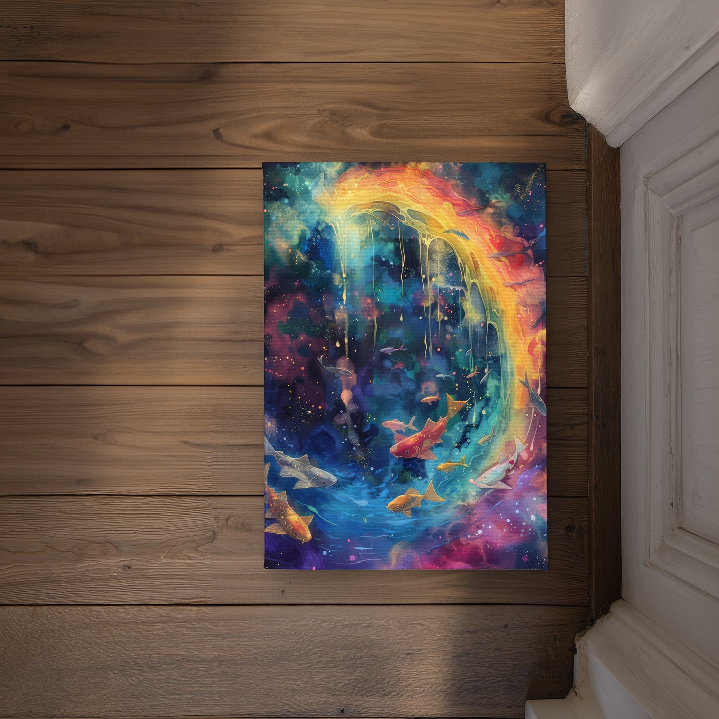 Milky Wave Indoor Outdoor Door Mat | Home Decor Essential