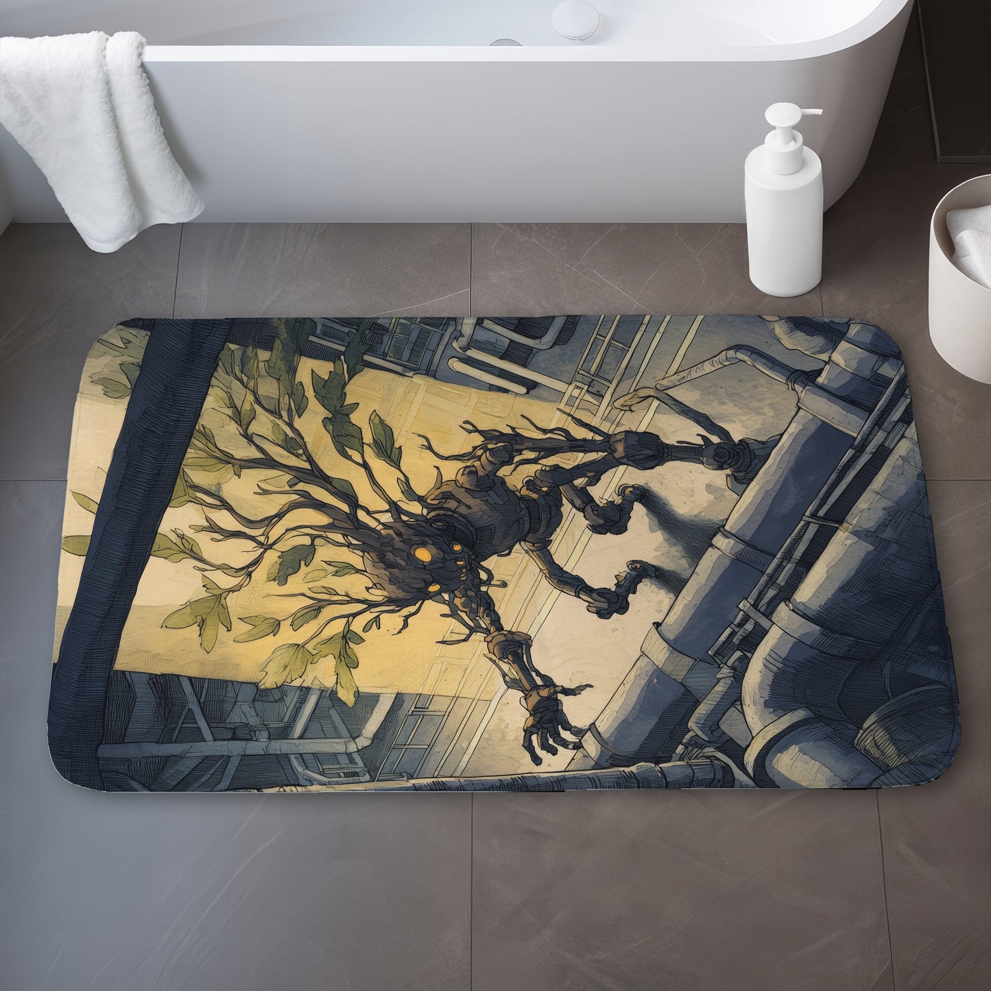 Regaining - 17"x24" Bath mat