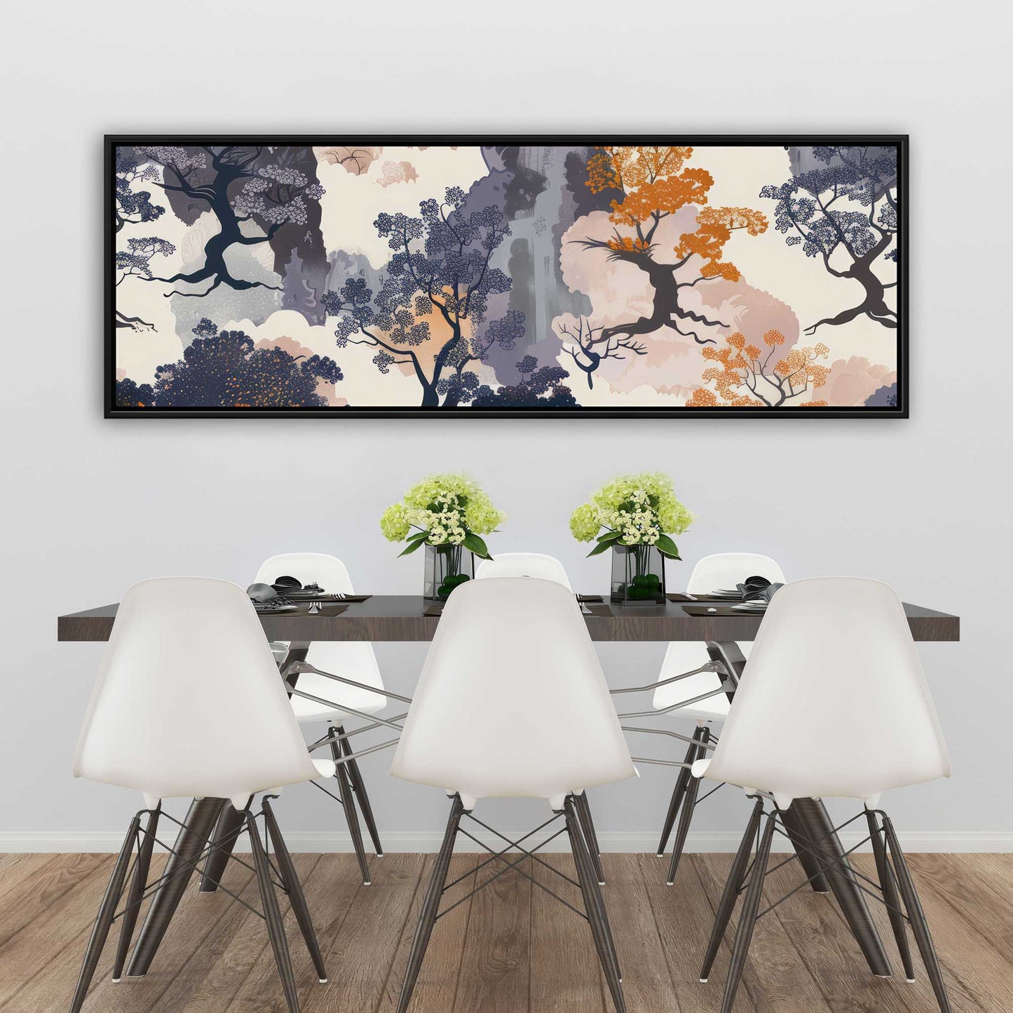 Voidless - Orange Framed Canvas for Stylish Home Decor