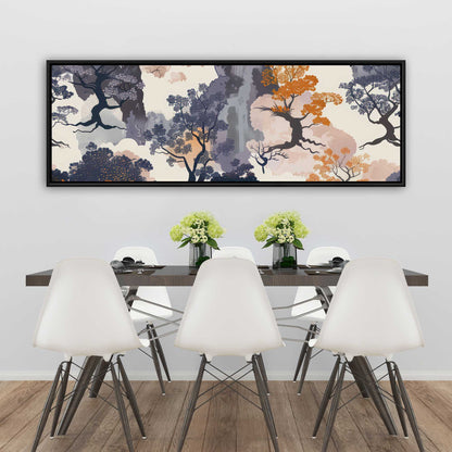Voidless - Orange Framed Canvas for Stylish Home Decor