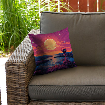 Measure the calm - Throw Pillow