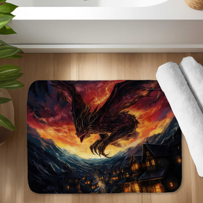 Back for Revenge Blue Bath Mat | Stylish Home Decor Accent