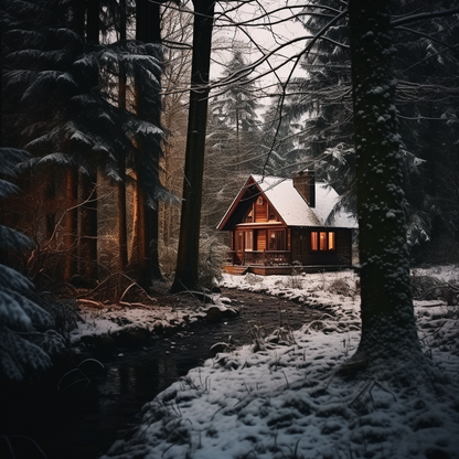 By the river White Poly Twill Throw Pillow Insert | Decor